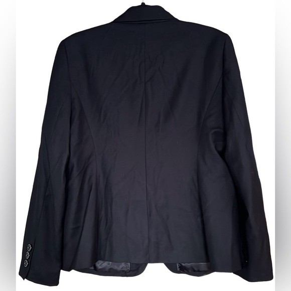 THE LIMITED Solid Navy Blue Fully Lined Button Down Blazer/Jacket, Sz 14, NWT. - Picture 12 of 12